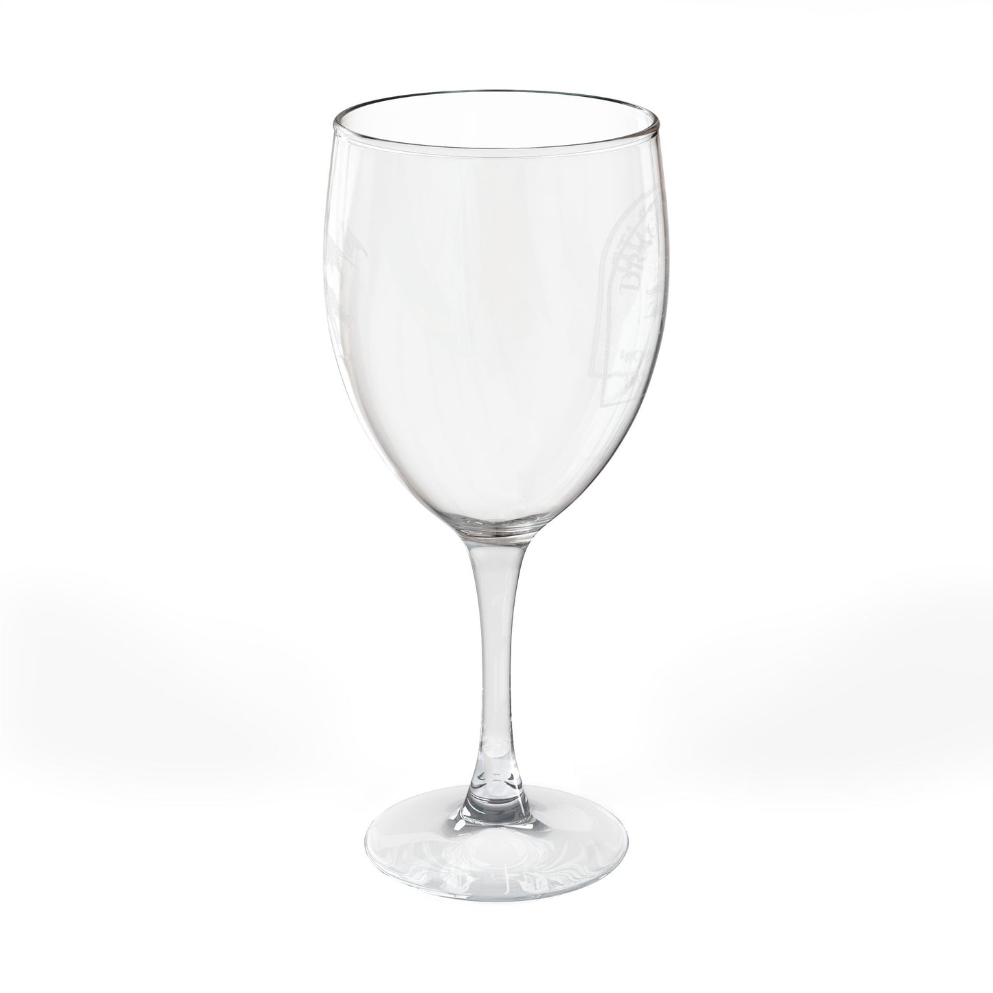 Engraved 10.5oz Wine Glass