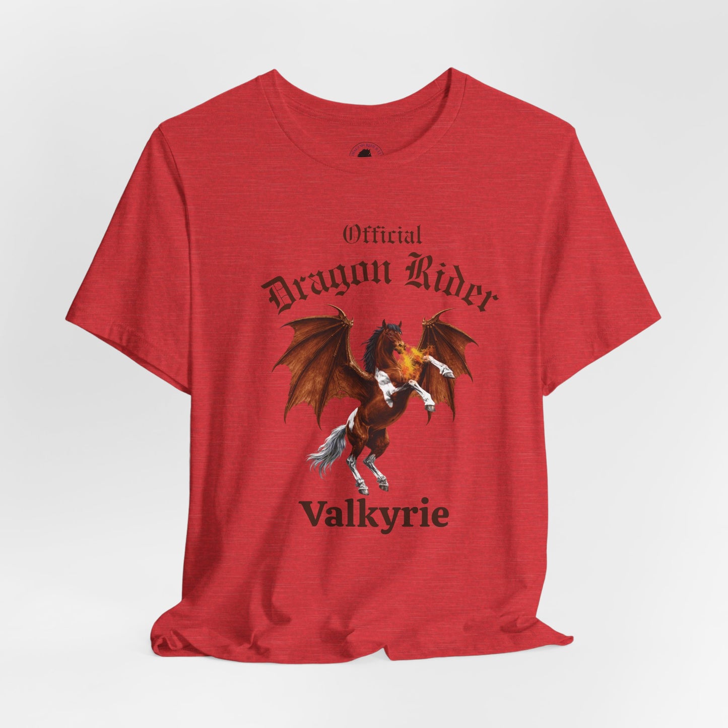 Personalized Bay & White Dragon Rider Jersey Short Sleeve Tee