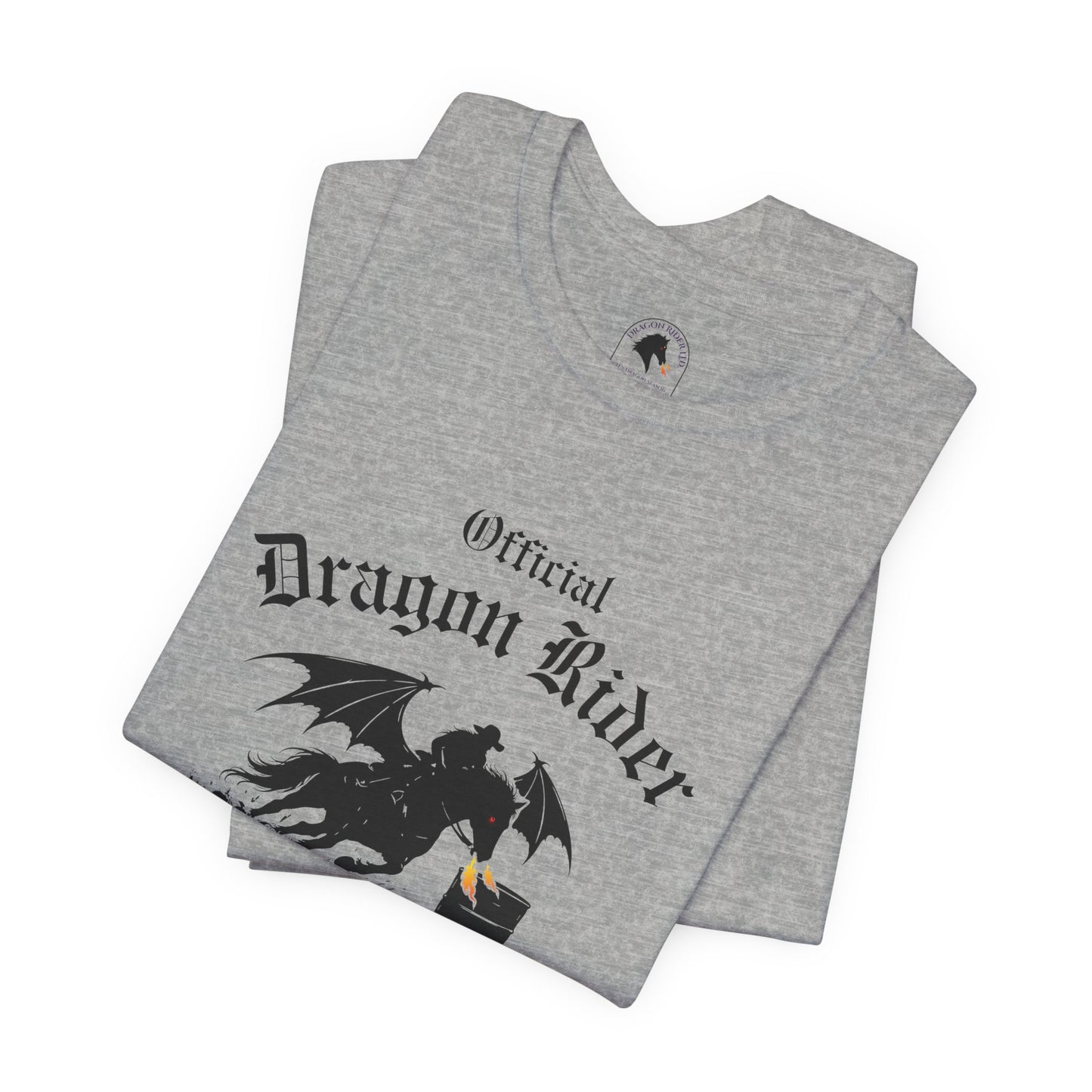 Personalized Barrel Racer Dragon Rider Jersey Short Sleeve Tee
