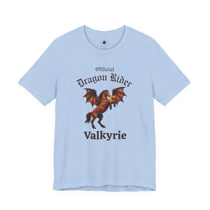 Personalized Chestnut Dragon Rider Jersey Short Sleeve Tee