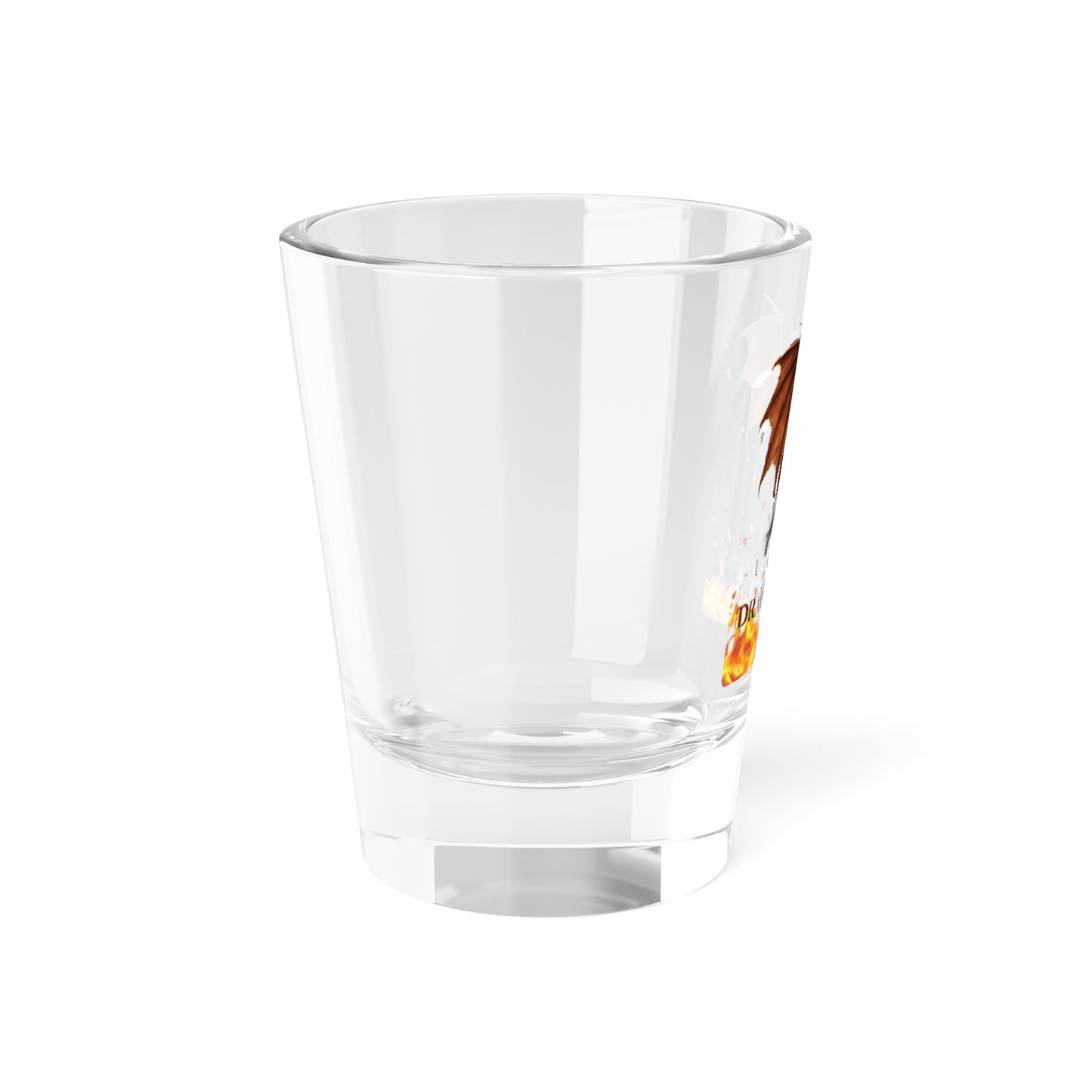 Bay & White Dragon Horse Shot Glass, 1.5oz