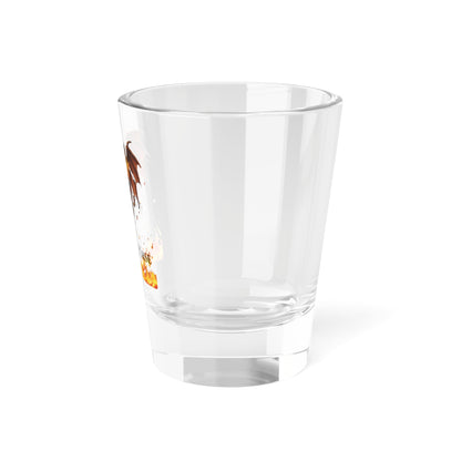 Bay & White Dragon Horse Shot Glass, 1.5oz