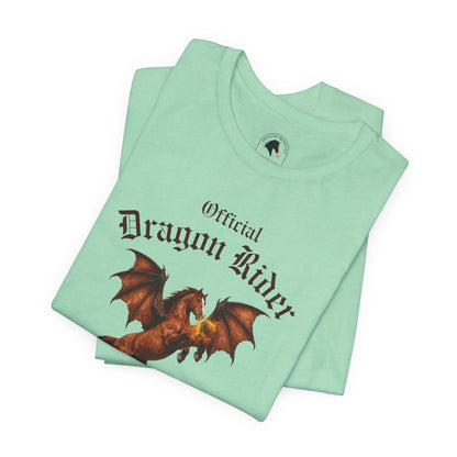 Personalized Chestnut Dragon Rider Jersey Short Sleeve Tee