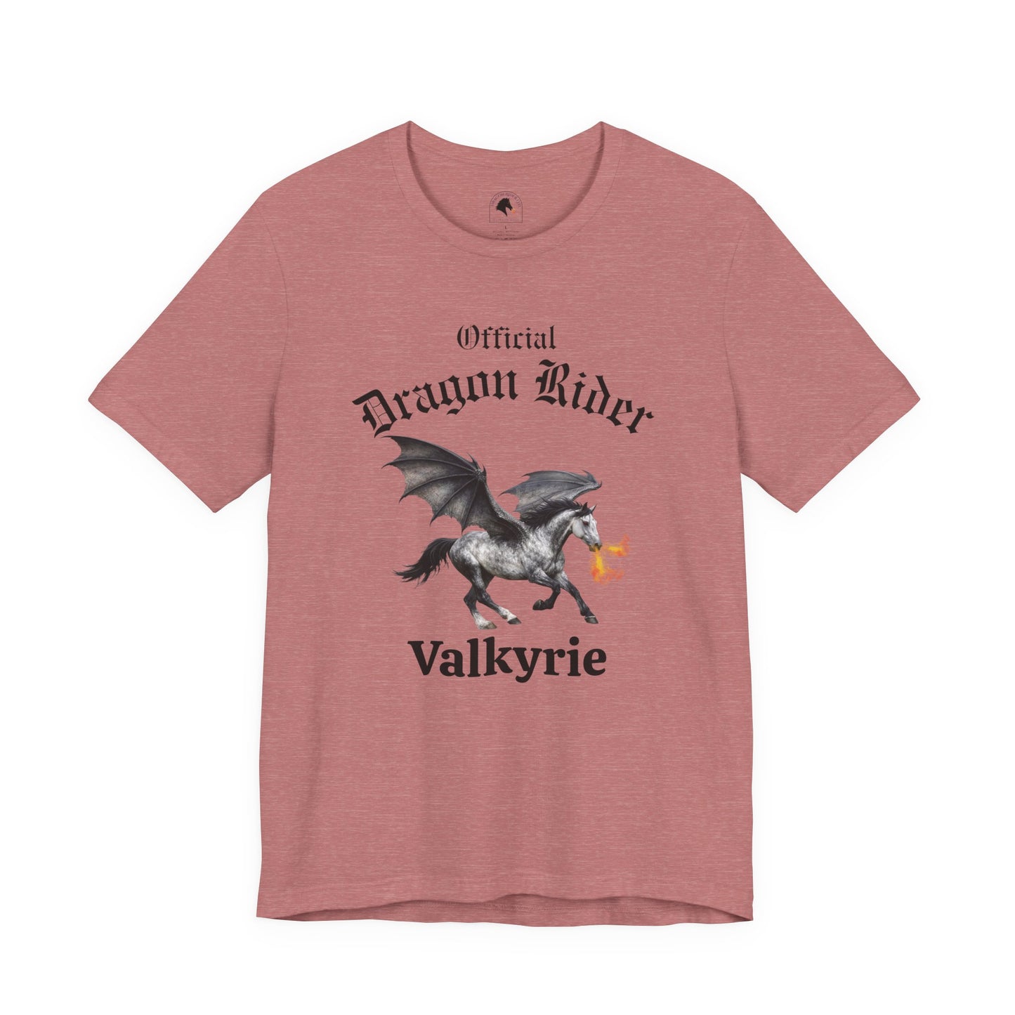 Personalized Gray Dragon Rider Jersey Short Sleeve Tee