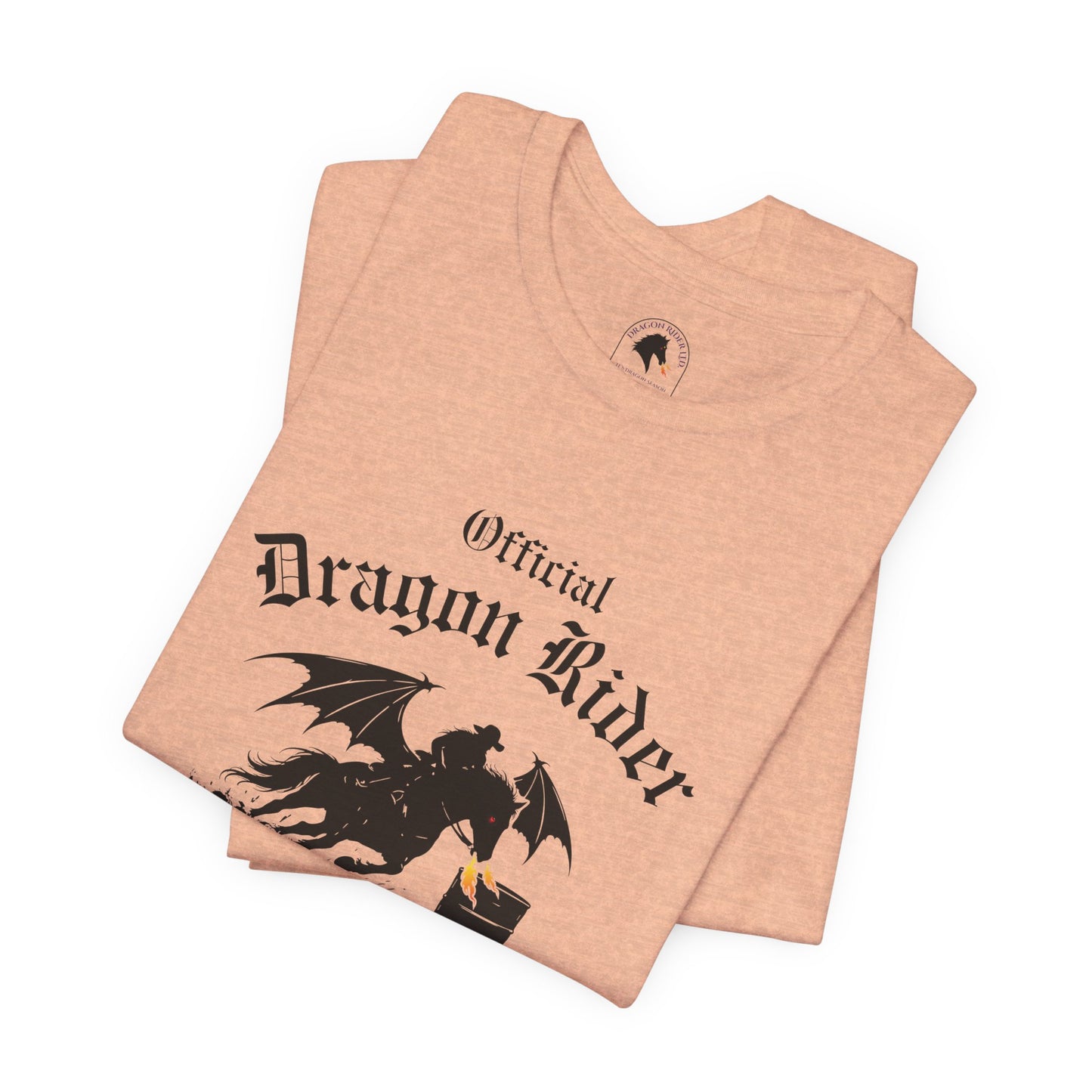Personalized Barrel Racer Dragon Rider Jersey Short Sleeve Tee