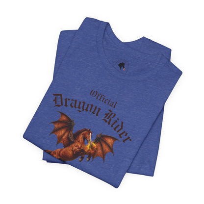 Personalized Chestnut Dragon Rider Jersey Short Sleeve Tee