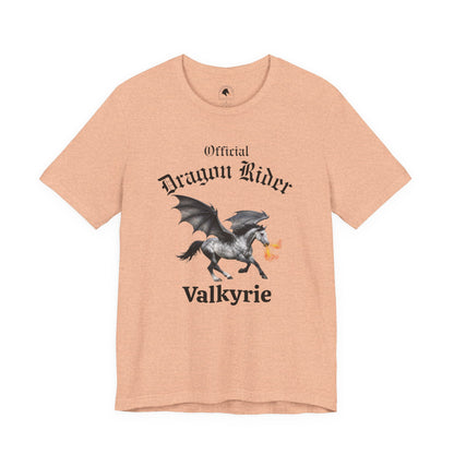 Personalized Gray Dragon Rider Jersey Short Sleeve Tee
