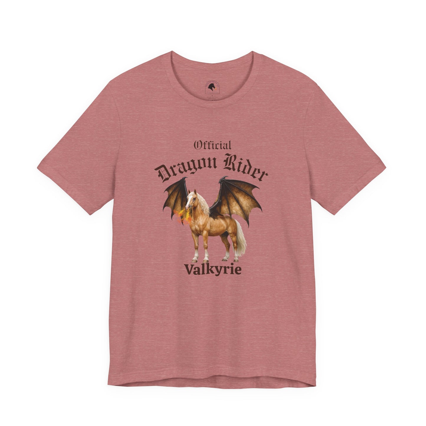 Personalized Palomino Dragon Rider Jersey Short Sleeve Tee