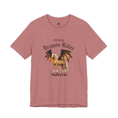 Personalized Palomino Dragon Rider Jersey Short Sleeve Tee