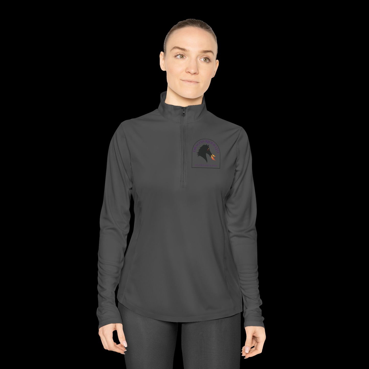 Ladies Quarter-Zip Pullover