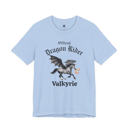 Personalized Gray Dragon Rider Jersey Short Sleeve Tee