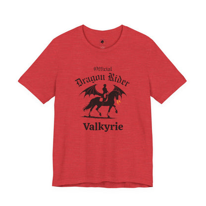 Personalized Dressage Dragon Rider Jersey Short Sleeve Tee