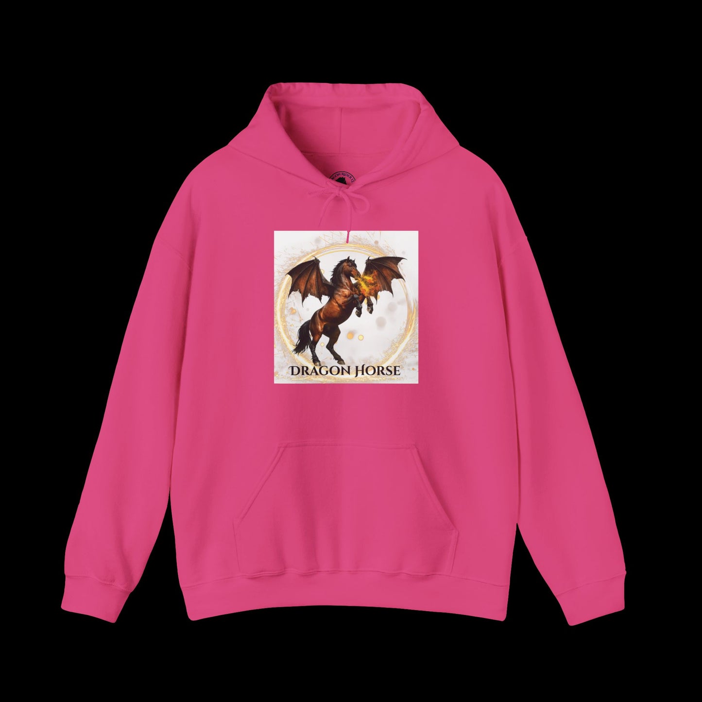 Bay Dragon Horse Heavy Blend™ Hooded Sweatshirt