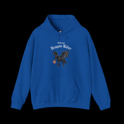 Black Official Dragon Rider Heavy Blend™ Hooded Sweatshirt