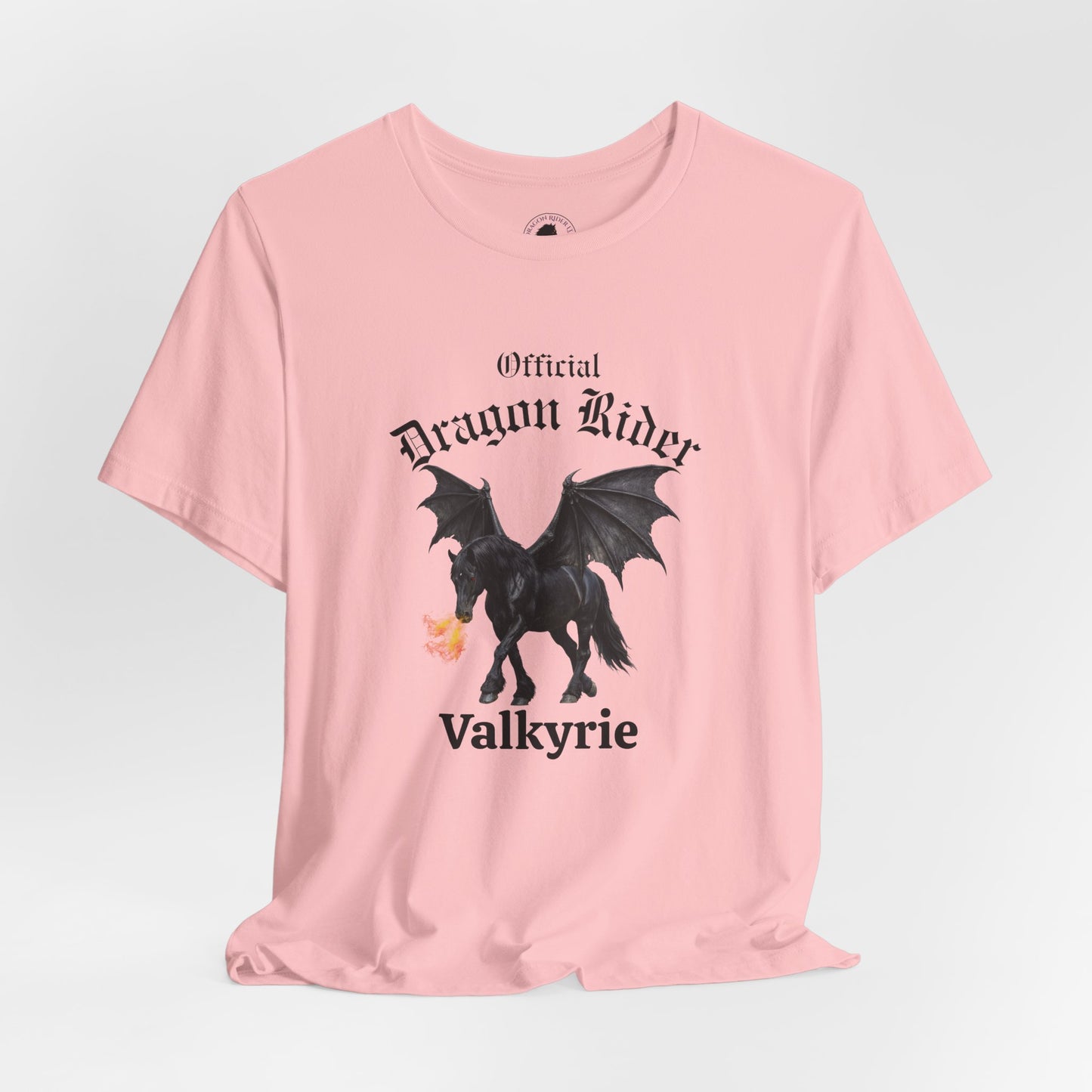 Personalized Black Dragon Rider Jersey Short Sleeve Tee
