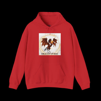 Bay & White Dragon Horse Heavy Blend™ Hooded Sweatshirt
