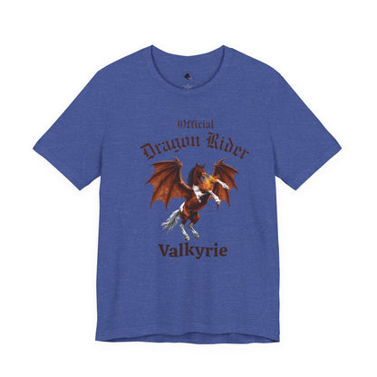 Personalized Bay & White Dragon Rider Jersey Short Sleeve Tee