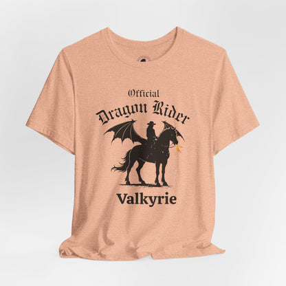Personalized Western Dragon Rider Jersey Short Sleeve Tee