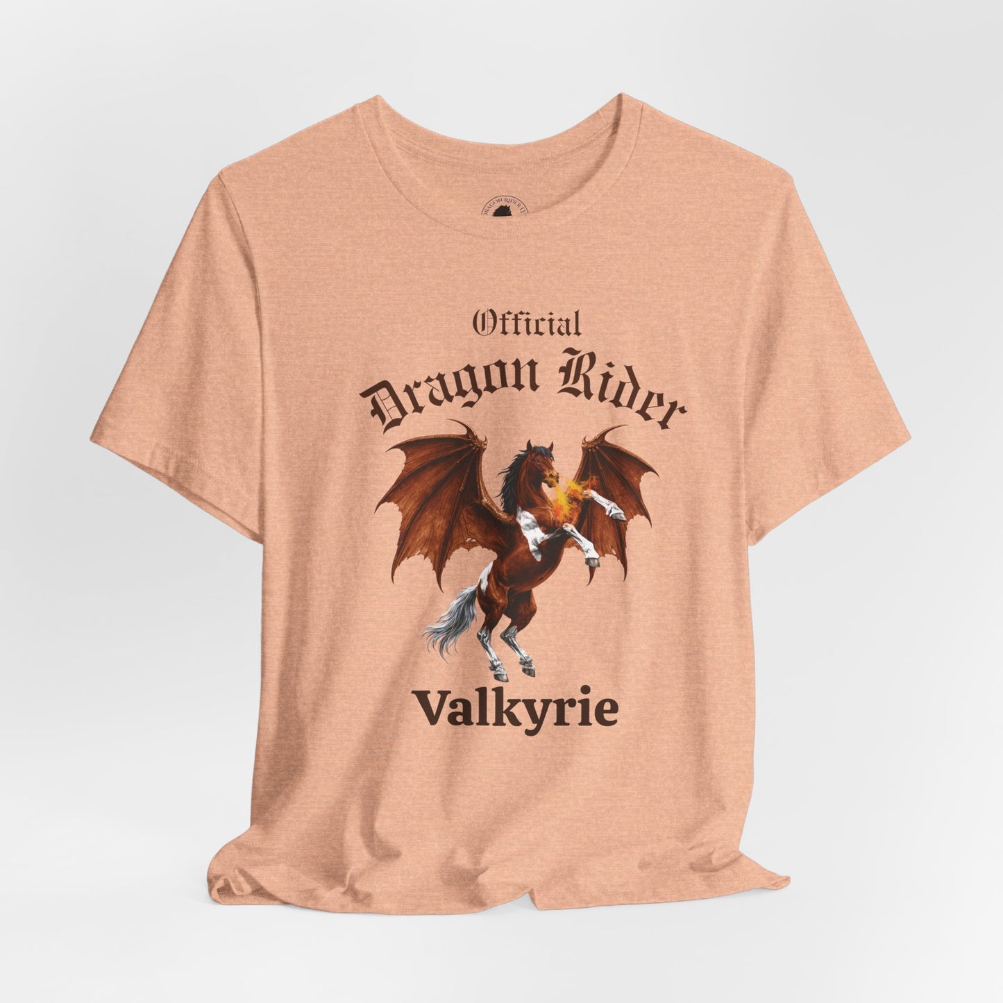 Personalized Bay & White Dragon Rider Jersey Short Sleeve Tee
