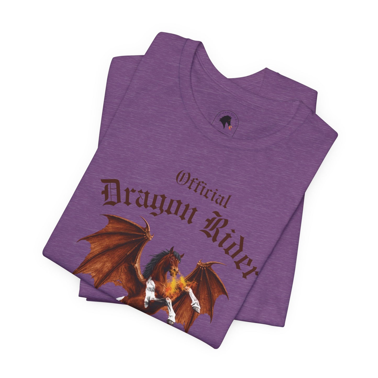 Personalized Bay & White Dragon Rider Jersey Short Sleeve Tee