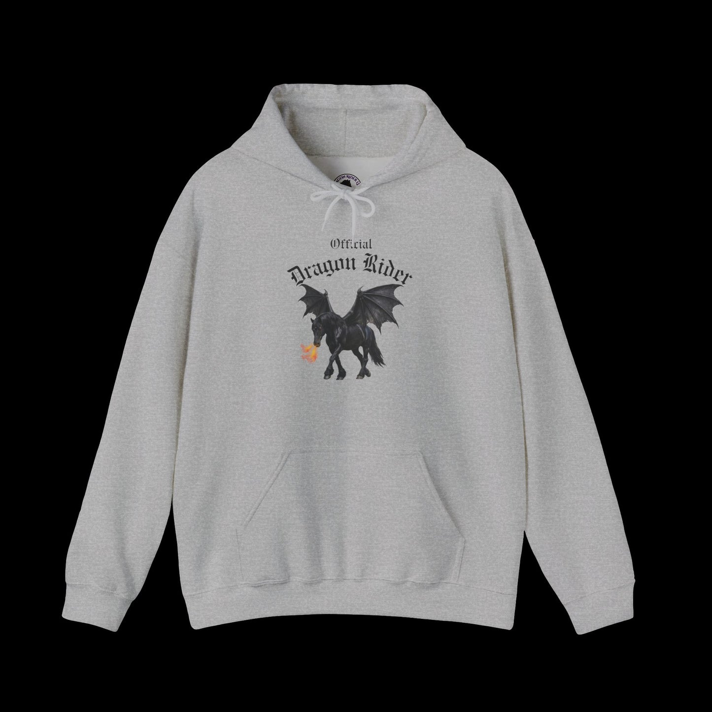 Gray Official Dragon Rider Heavy Blend™ Hooded Sweatshirt