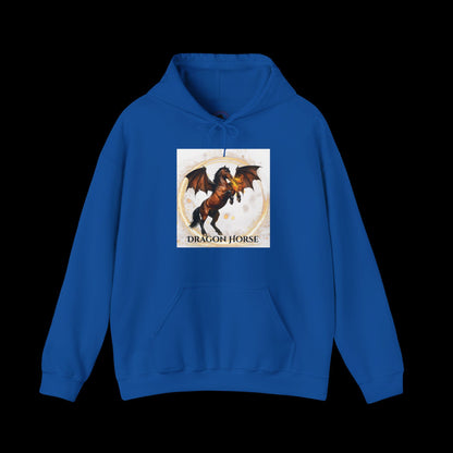 Bay Dragon Horse Heavy Blend™ Hooded Sweatshirt