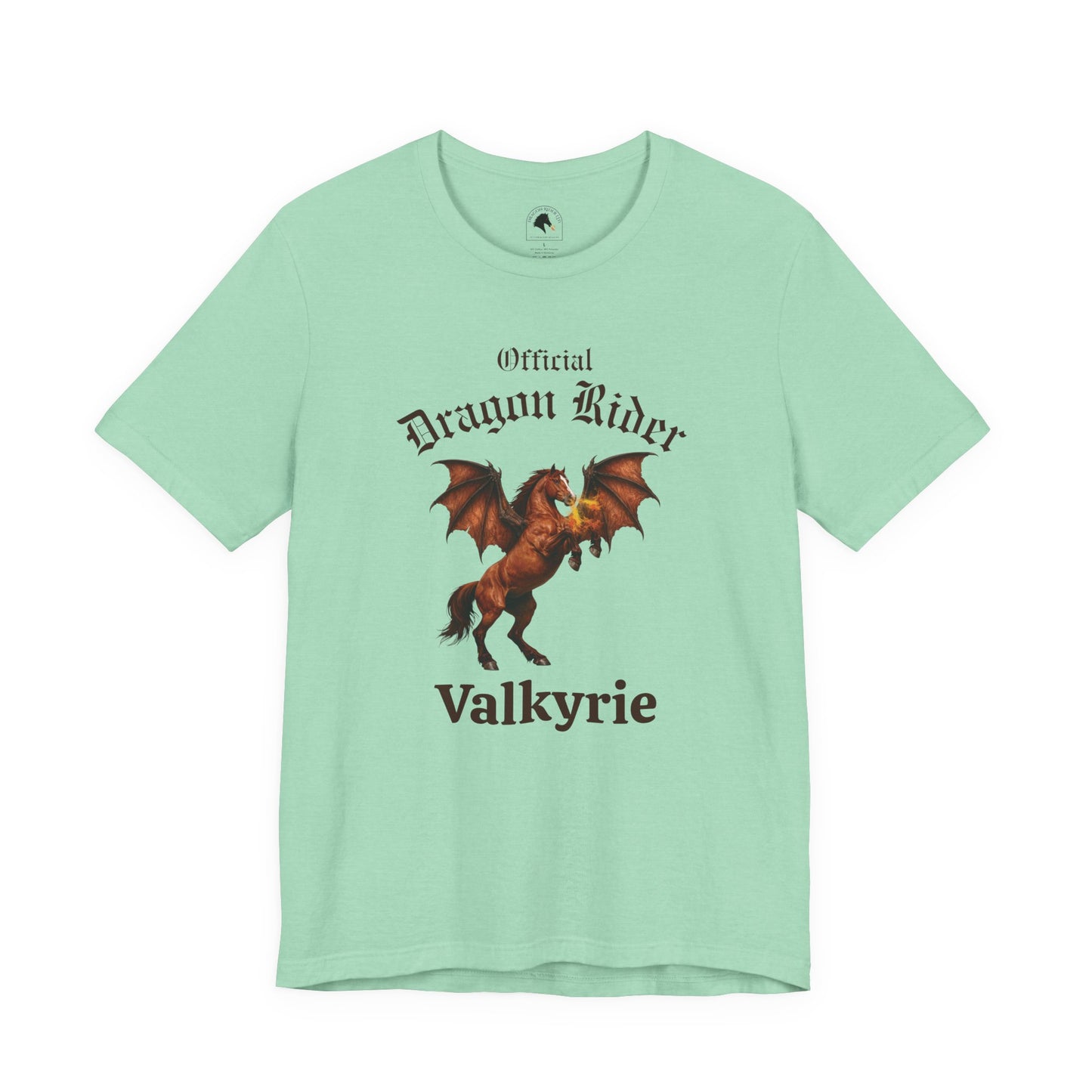 Personalized Chestnut Dragon Rider Jersey Short Sleeve Tee