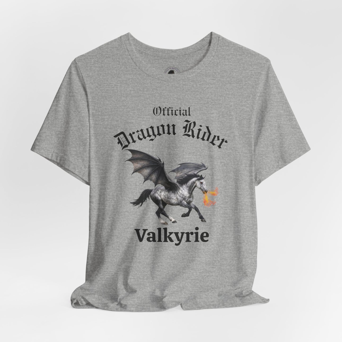 Personalized Gray Dragon Rider Jersey Short Sleeve Tee