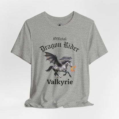 Personalized Gray Dragon Rider Jersey Short Sleeve Tee