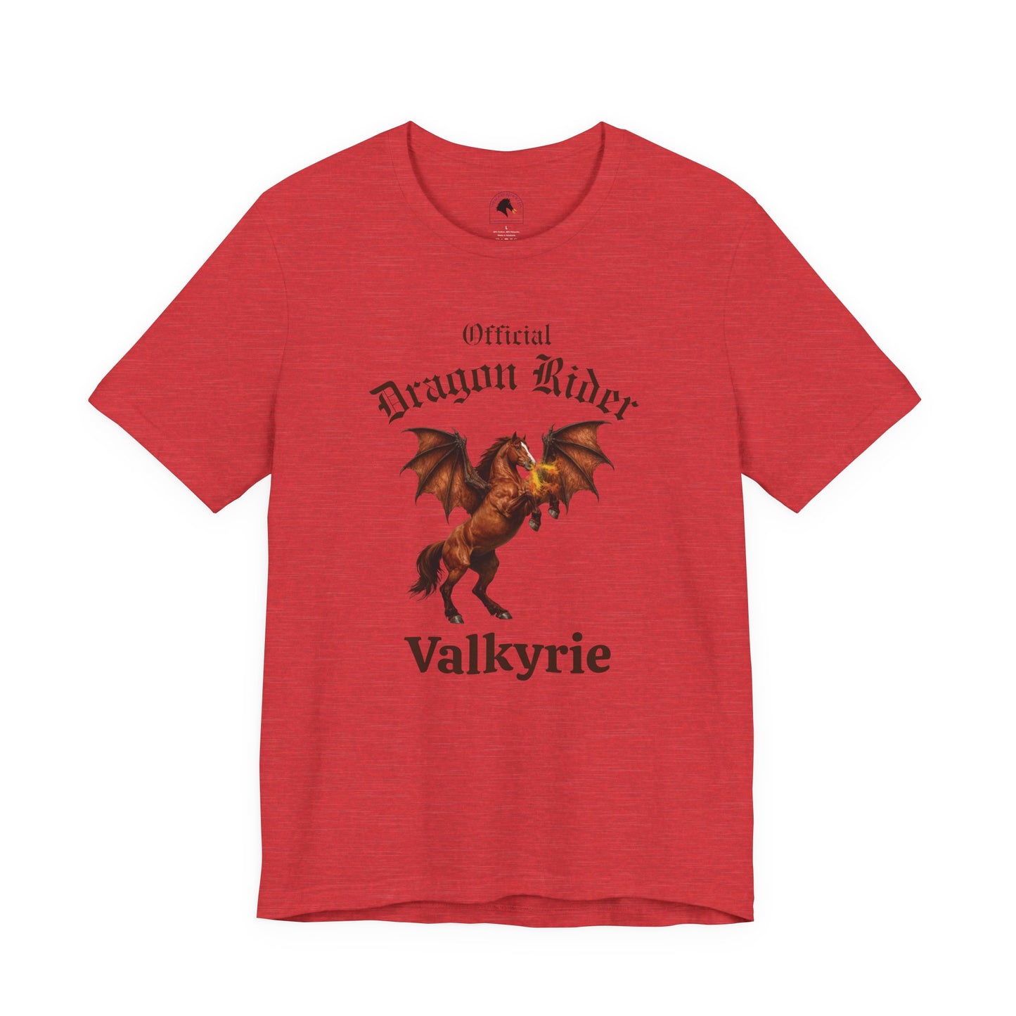 Personalized Chestnut Dragon Rider Jersey Short Sleeve Tee