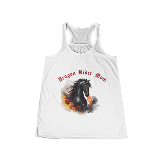 Dragon Rider Mom Women's Flowy Racerback Tank