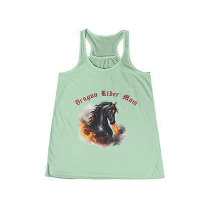 Dragon Rider Mom Women's Flowy Racerback Tank