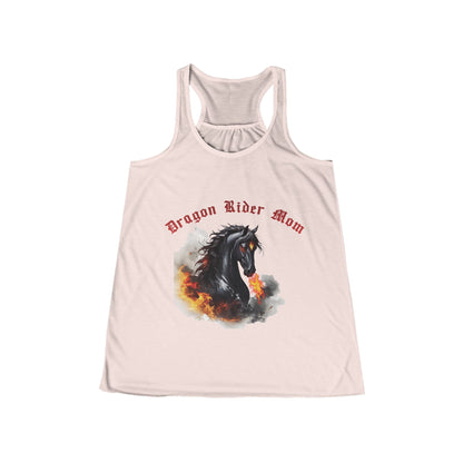 Dragon Rider Mom Women's Flowy Racerback Tank