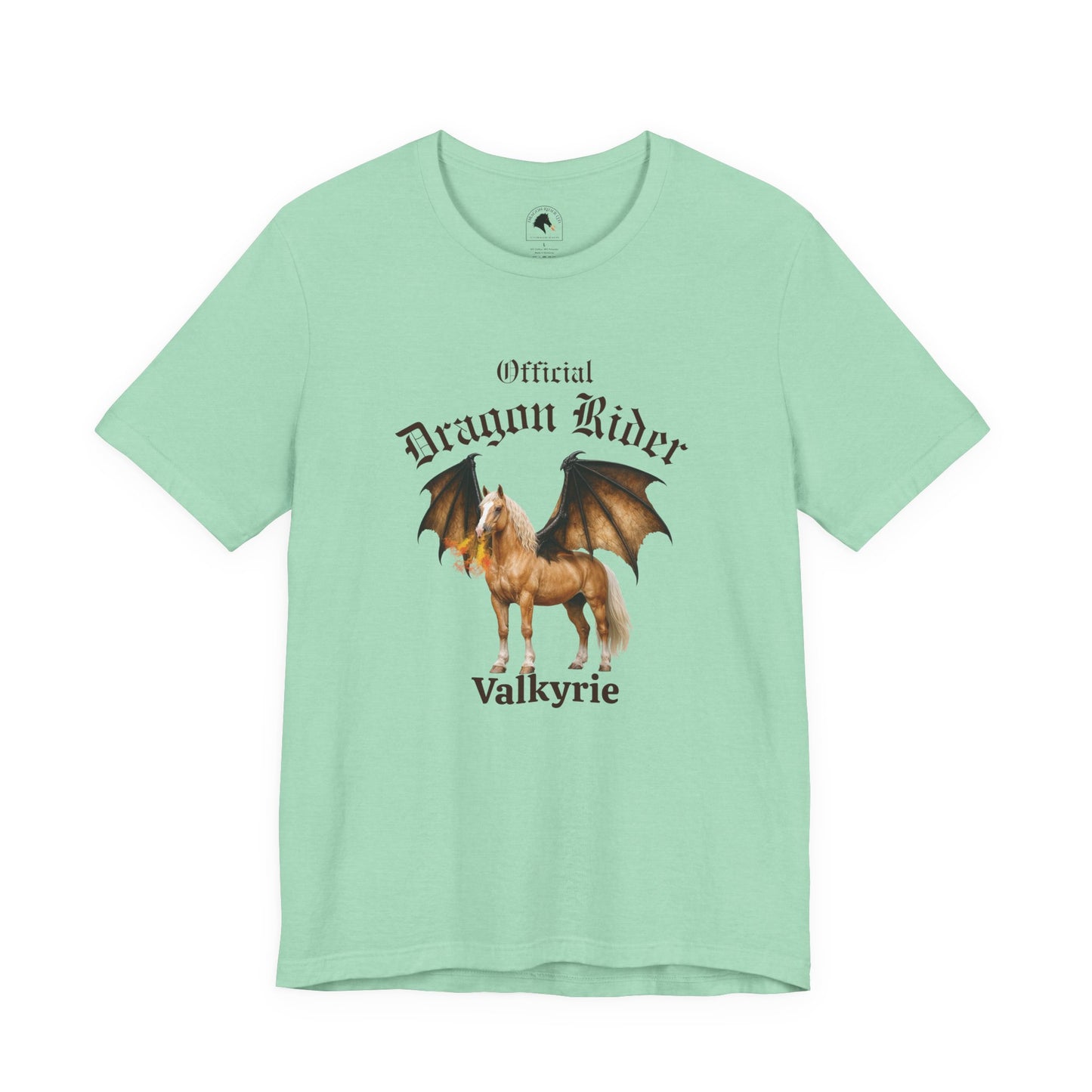 Personalized Palomino Dragon Rider Jersey Short Sleeve Tee