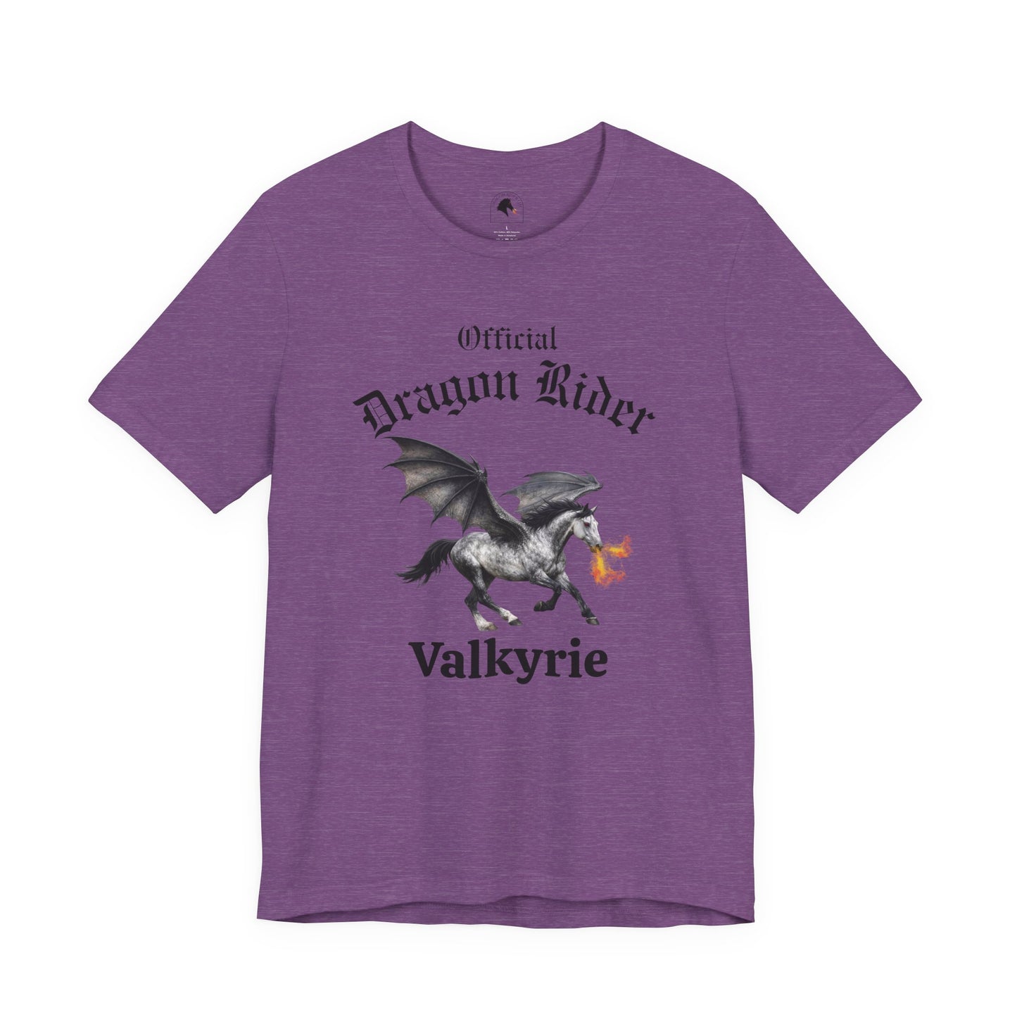 Personalized Gray Dragon Rider Jersey Short Sleeve Tee