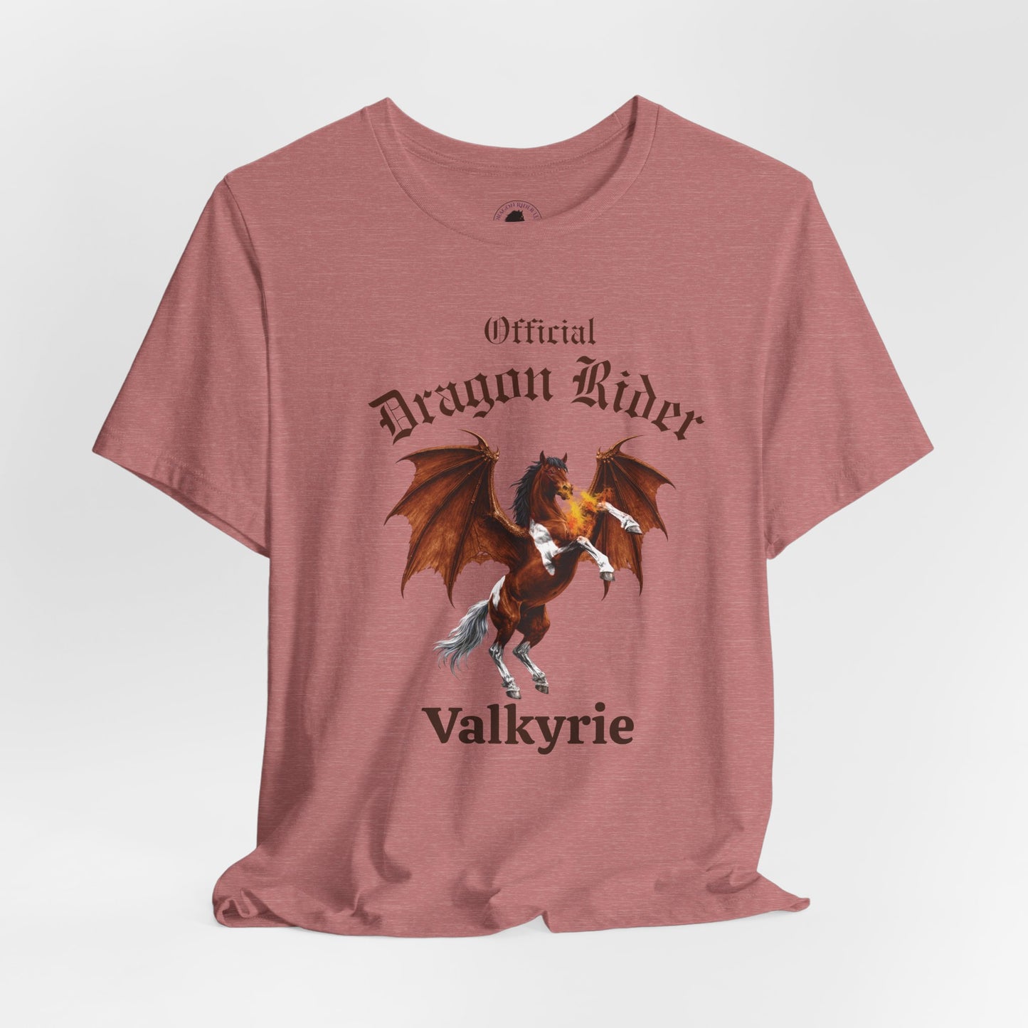 Personalized Bay & White Dragon Rider Jersey Short Sleeve Tee