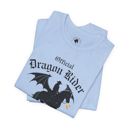 Personalized Western Dragon Rider Jersey Short Sleeve Tee