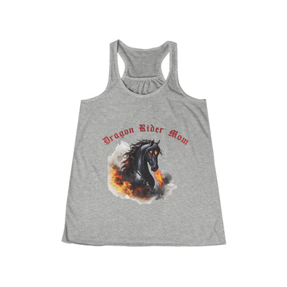 Dragon Rider Mom Women's Flowy Racerback Tank