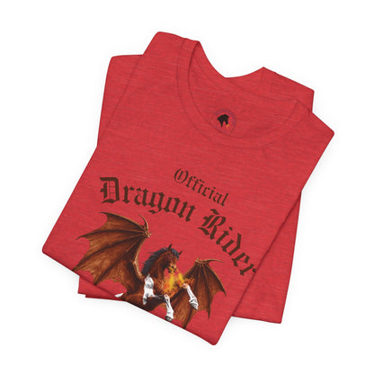 Personalized Bay & White Dragon Rider Jersey Short Sleeve Tee