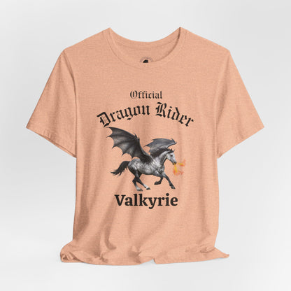 Personalized Gray Dragon Rider Jersey Short Sleeve Tee