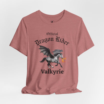 Personalized Gray Dragon Rider Jersey Short Sleeve Tee