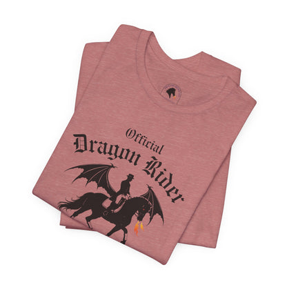 Personalized Dressage Dragon Rider Jersey Short Sleeve Tee