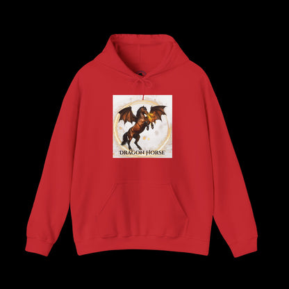 Bay Dragon Horse Heavy Blend™ Hooded Sweatshirt