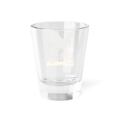 Black Dragon Horse Shot Glass, 1.5oz