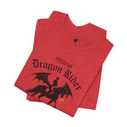 Personalized Dressage Dragon Rider Jersey Short Sleeve Tee