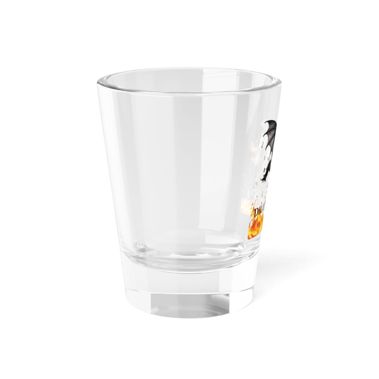 Gray Dragon Horse Shot Glass, 1.5oz