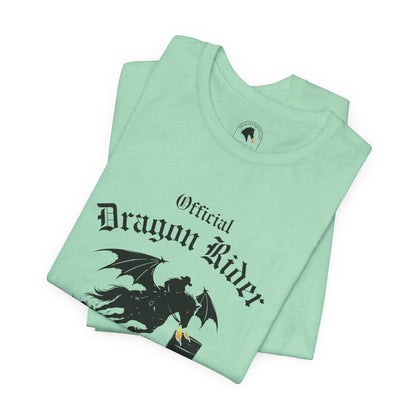 Personalized Barrel Racer Dragon Rider Jersey Short Sleeve Tee