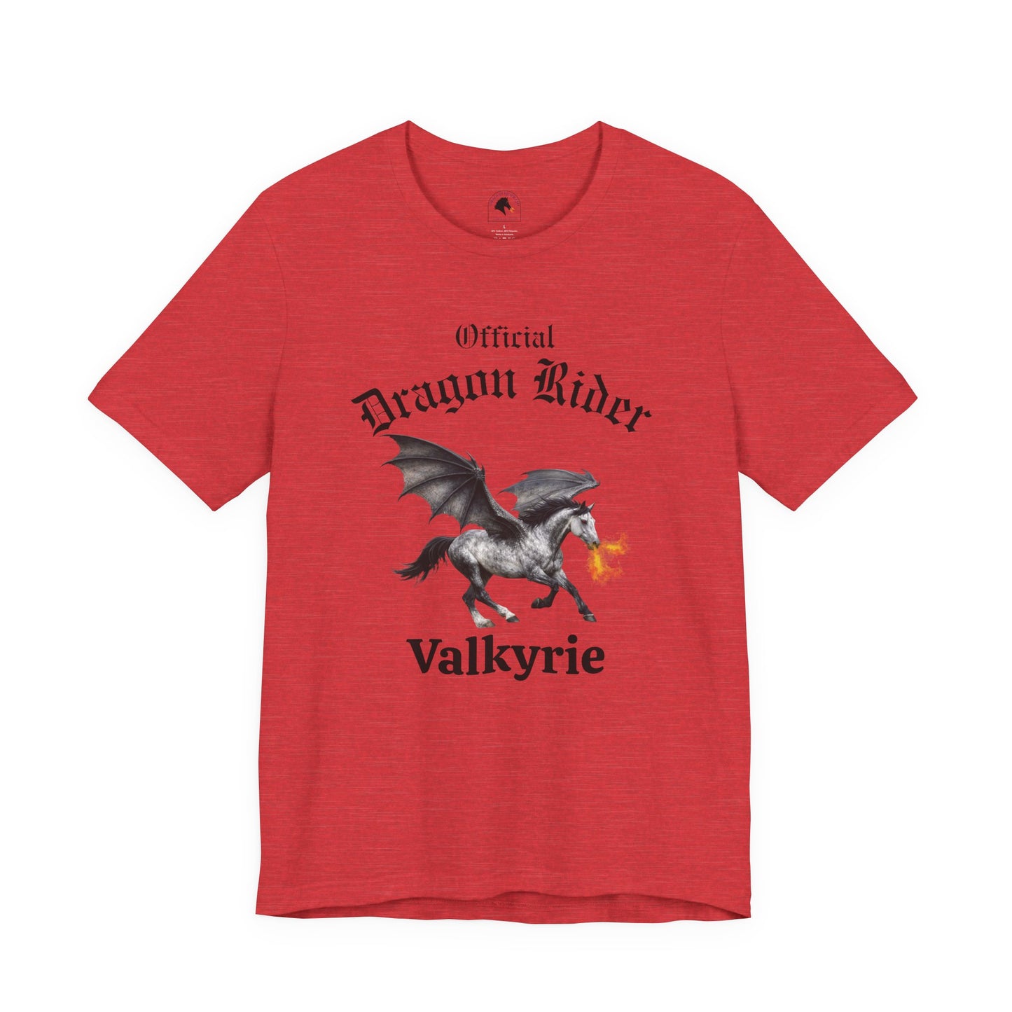 Personalized Gray Dragon Rider Jersey Short Sleeve Tee