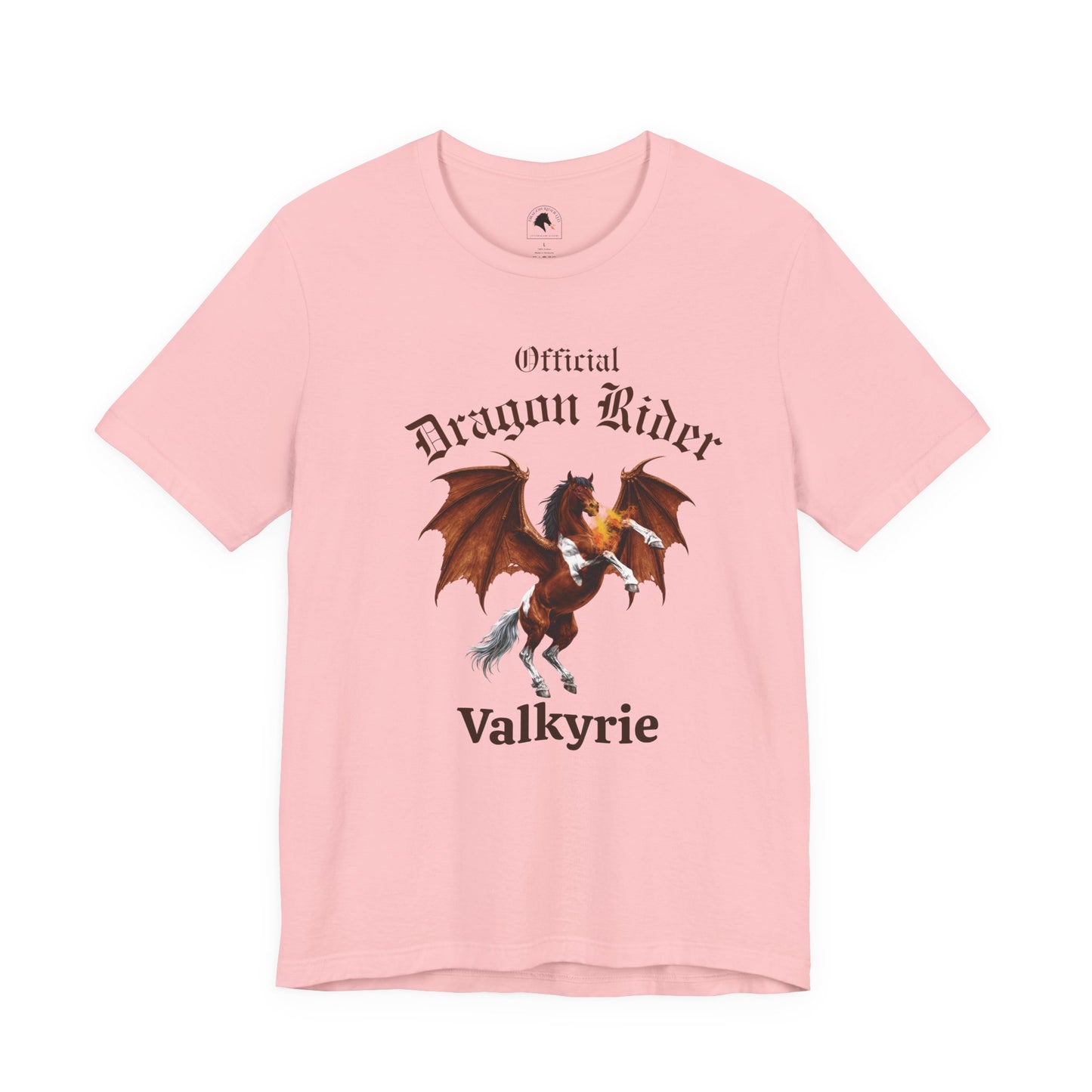 Personalized Bay & White Dragon Rider Jersey Short Sleeve Tee