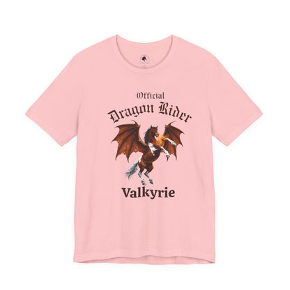 Personalized Bay & White Dragon Rider Jersey Short Sleeve Tee